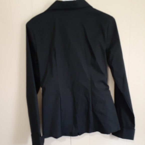 Sara I. Black blouse button down size small - Picture 2 of 5